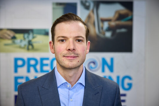 Kirkstall Precision Engineering CEO Adam Thornton